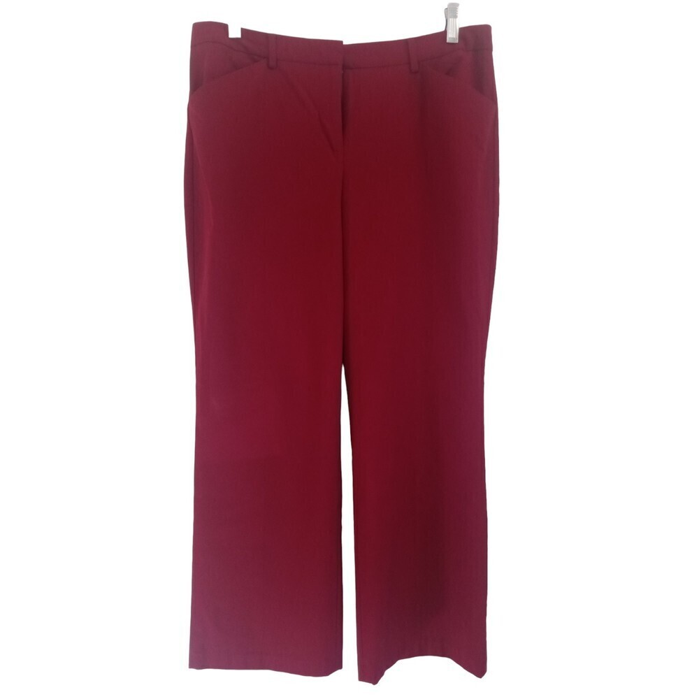 The Limited wine red wide leg dress‎ pants